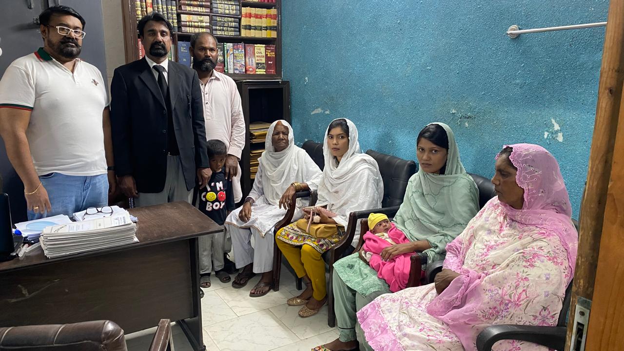 Victims of Discrimination visiting GFLF team and meeting Chairman and Legal team